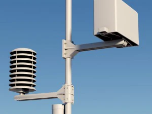 weather meteo station device 3D Model