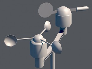 weather meteo station device 3D 模型