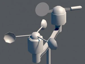 weather meteo station device 3D Model