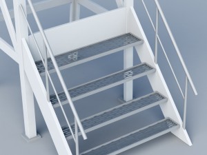 weather meteo station building low poly 3D Model