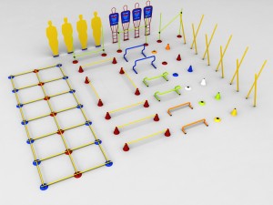 soccer football training equipment 3D Model