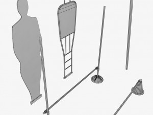 soccer football training equipment 3D Модель