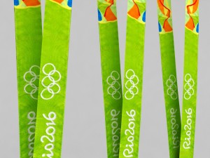 rio olympic medal sport pack 3D Модель