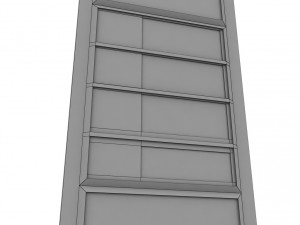 gas station price sign totem low poly Model 3D