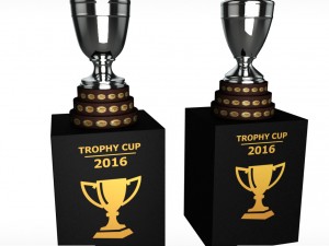 copa america cup trophy low detail 3D Модель