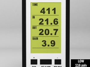 weather meteo digital station remote 3D-Modell