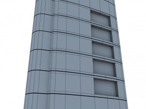 gas station price sign totem low poly pack Model 3D
