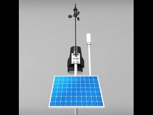 weather meteo station 2 3D Model