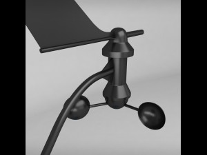weather meteo station 2 3D-Modell