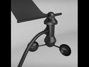 weather meteo station 2 3D Model