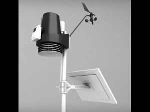 weather meteo station 2 3D Model