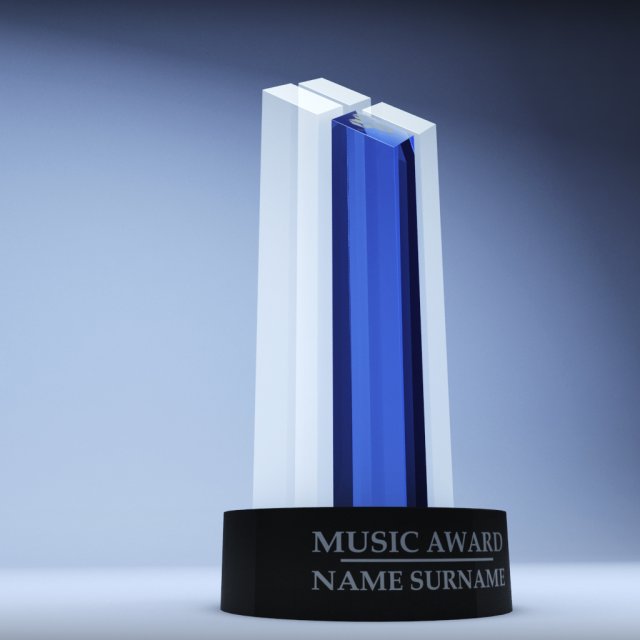 trophy award cup low poly 03 Modelo 3D .c4d .max .obj .3ds .fbx .stl .blend 