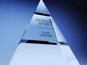 trophy award cup low poly 08 Model 3D