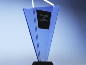 trophy award cup low poly 12 Model 3D