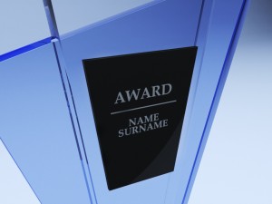 trophy award cup low poly 12 3D Model