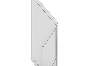 trophy award cup low poly 13 Model 3D
