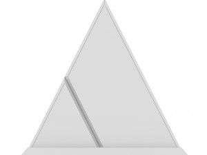 trophy award cup low poly pack 3D Модель