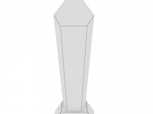 trophy award cup low poly pack 3D Модель