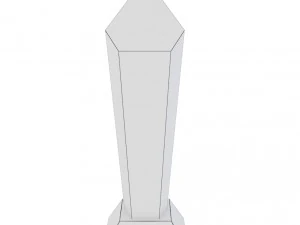 confezione in poli basso con coppa premio trofeo Modello 3D