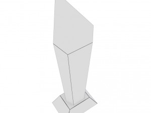 trophy award cup low poly pack 3D Модель