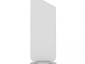 confezione in poli basso con coppa premio trofeo Modello 3D