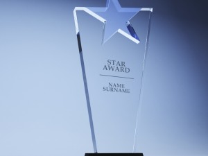 trophy award cup low poly pack 3D Модель