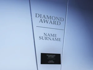 confezione in poli basso con coppa premio trofeo Modello 3D