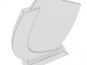 trophy award cup low poly pack 3D Модель
