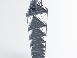 scaffolding radio tower power 3D Model