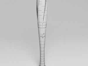pyeongchang 2018 olympic games torch low poly Modelo 3D