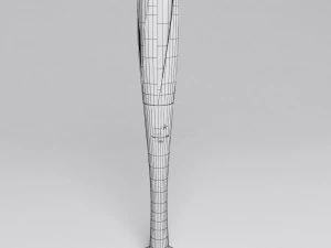 torcia dei giochi olimpici di pyeongchang 2018 low poly Modello 3D