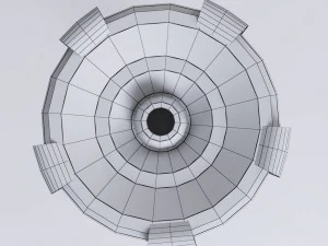 torcia dei giochi olimpici di pyeongchang 2018 low poly Modello 3D