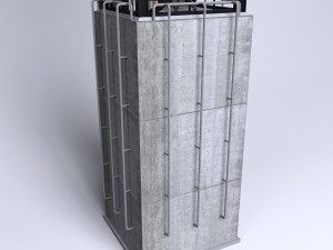 rocket launch platform Modelo 3D