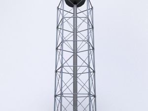 scaffolding radio tower power small Model 3D