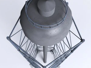 scaffolding radio tower power small 3D Model