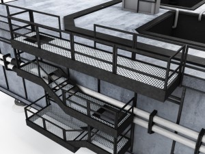 rocket mobile launch platform 3D Модель