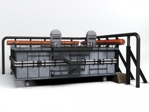 rocket mobile launch platform 3D Модель