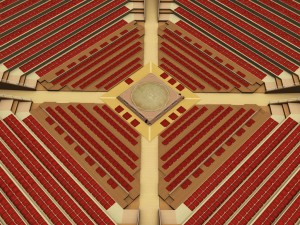 sumo arena grand hall dojo Modelo 3D