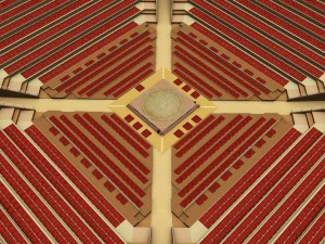 sumo arena grand hall dojo 3D Model