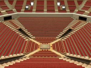 sumo arena grand hall dojo 3D Model