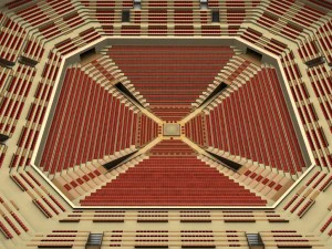 sumo arena grand hall dojo 3D Model