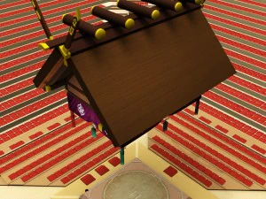sumo arena grand hall dojo 3D Model