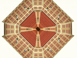 sumo arena grand hall dojo 3D Model