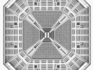 sumo arena grand hall dojo Modelo 3D