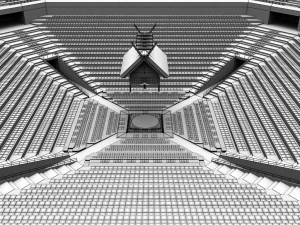 sumo arena grand hall dojo 3D Model