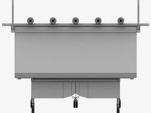 sumo arena grand hall dojo 3D Model
