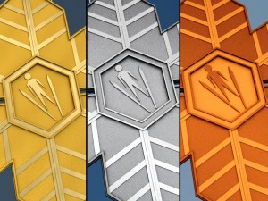 sport winter medal pack 3D Model