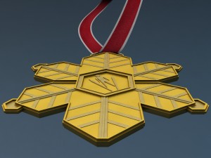 sport winter medal pack 3D Model