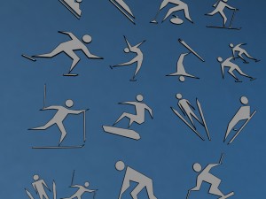 sport winter medal pack 3D Model