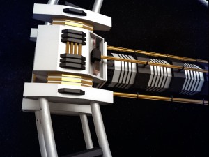 space station torus sci-fi 3D Model